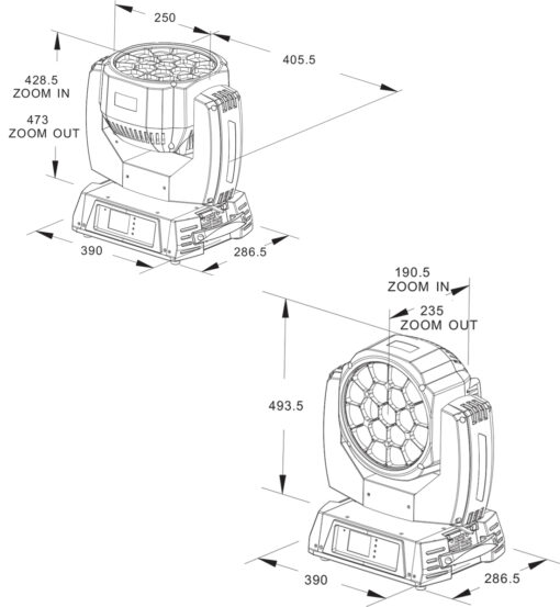 K-10 Dimensions